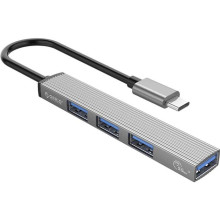 Orico USB Type-c to USB Hub 4 ports AH-13-GY